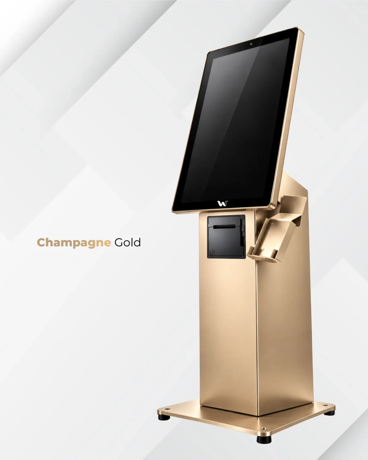 Champagne Gold kiosk